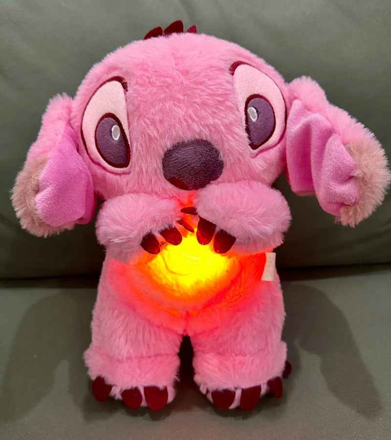 Peluche Stitch Apaisante – Respiration & Lumière Douce Anti-Stress